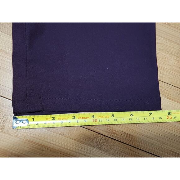 Lululemon Pants Men 34x31 ABC Classic Fit 5 Pocket Warpstreme Chino Burgundy Red - Picture 5 of 8